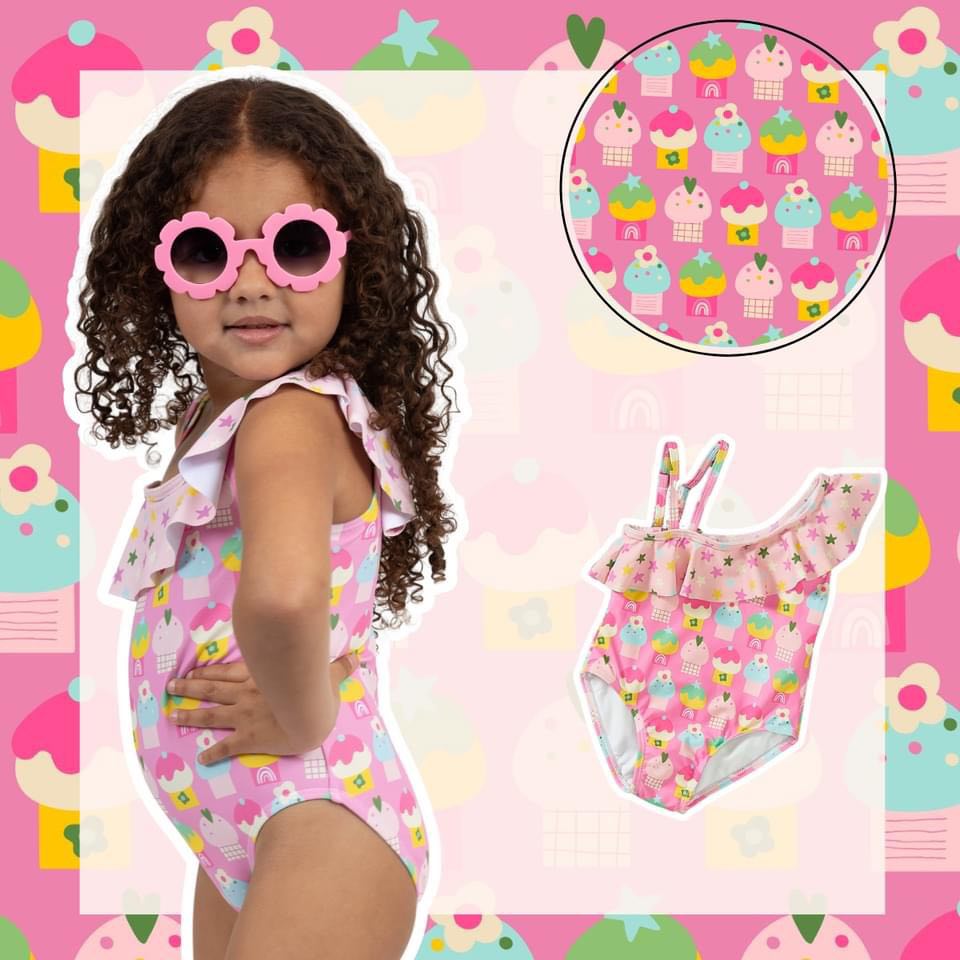 Cute as a Cupcake + Swim - One Piece 